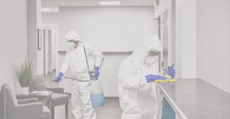 Electrostatic Cleaning and Disinfecting